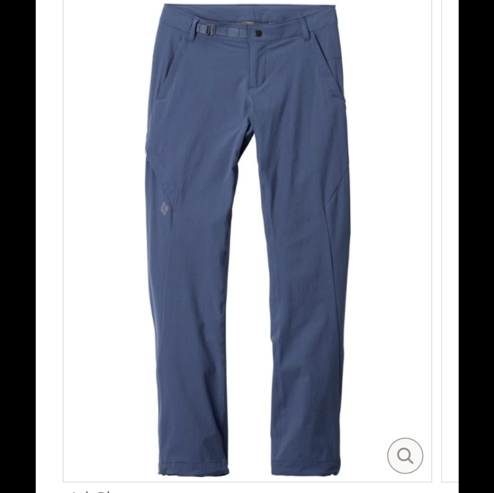 Black Diamond Alpine Light Pants; Size XL; Ink Blue